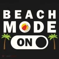 Beach Mode On Doggie Tank thumb 4