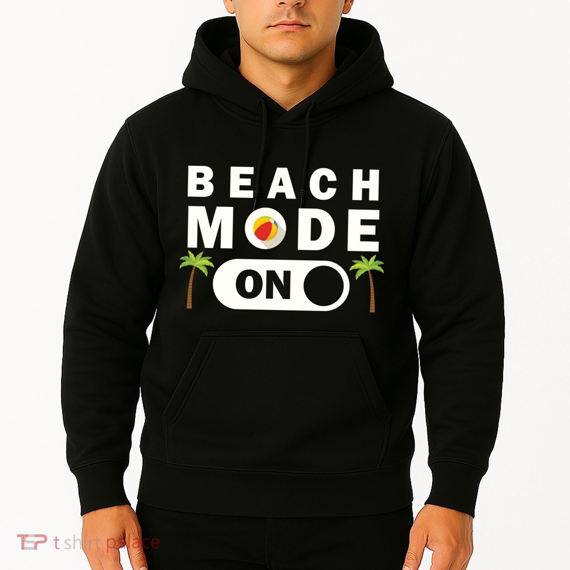 Beach Mode On Hoodie