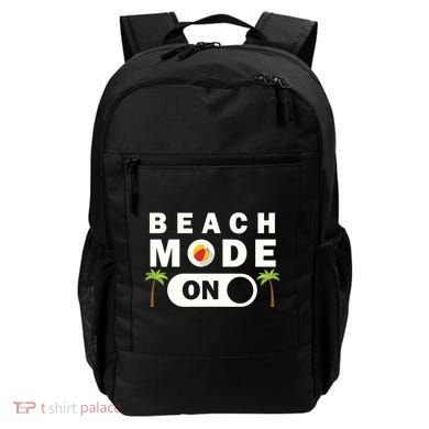 Beach Mode On Backpack
