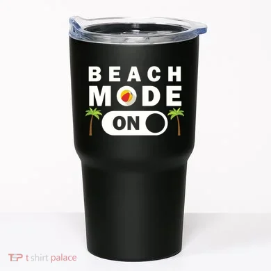 Beach Mode On Tumbler