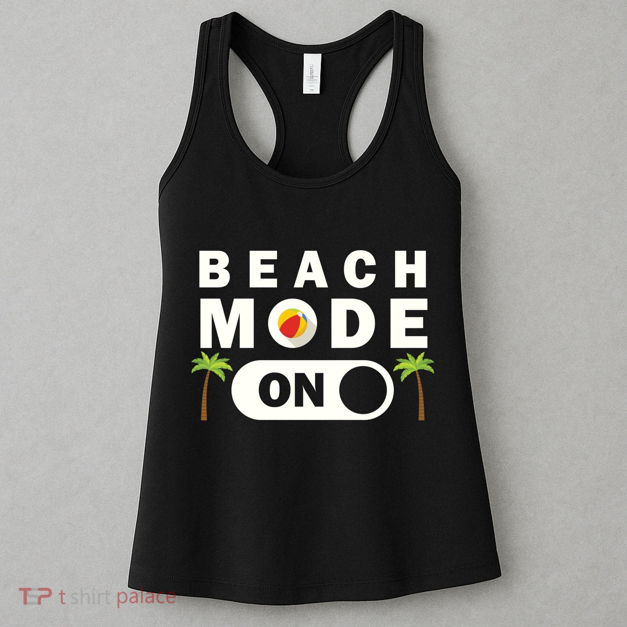 Beach Mode On Women's Tank Top