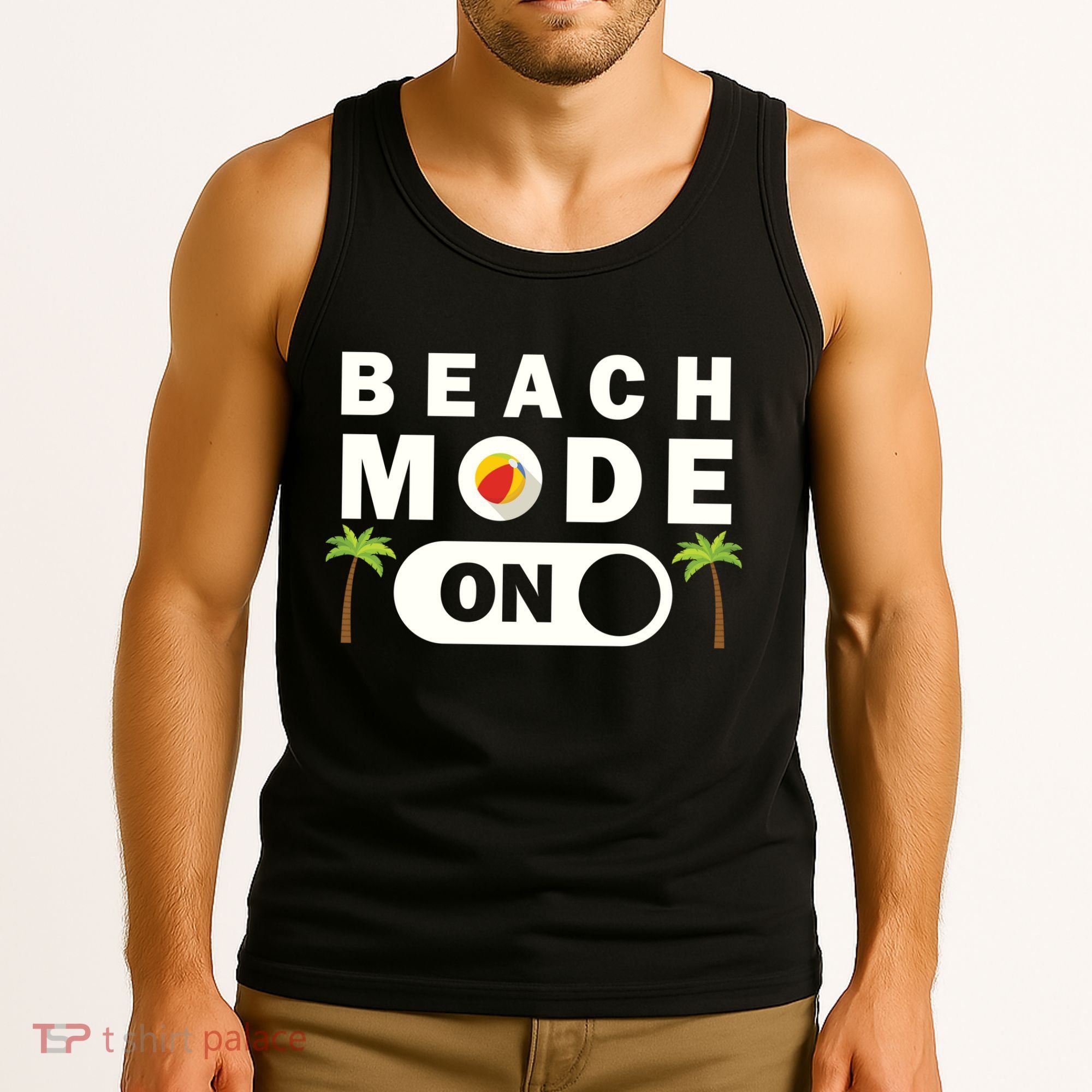 Beach Mode On Tank Top