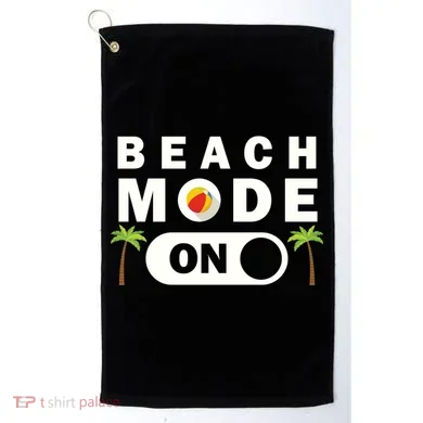 Beach Mode On Golf Towel