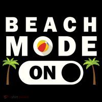 Beach Mode On Kids Long Sleeve Shirt thumb 2