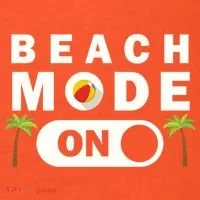 Beach Mode On Sweatshirt thumb 2