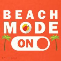Beach Mode On T-Shirt thumb 7