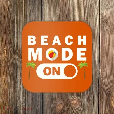 Beach Mode On Coaster
