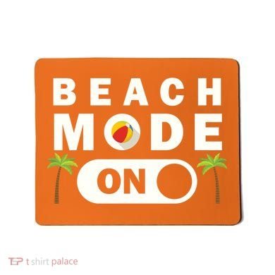 Beach Mode On Mousepad