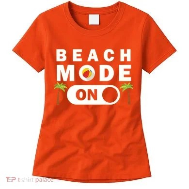 Beach Mode On Women's T-Shirt