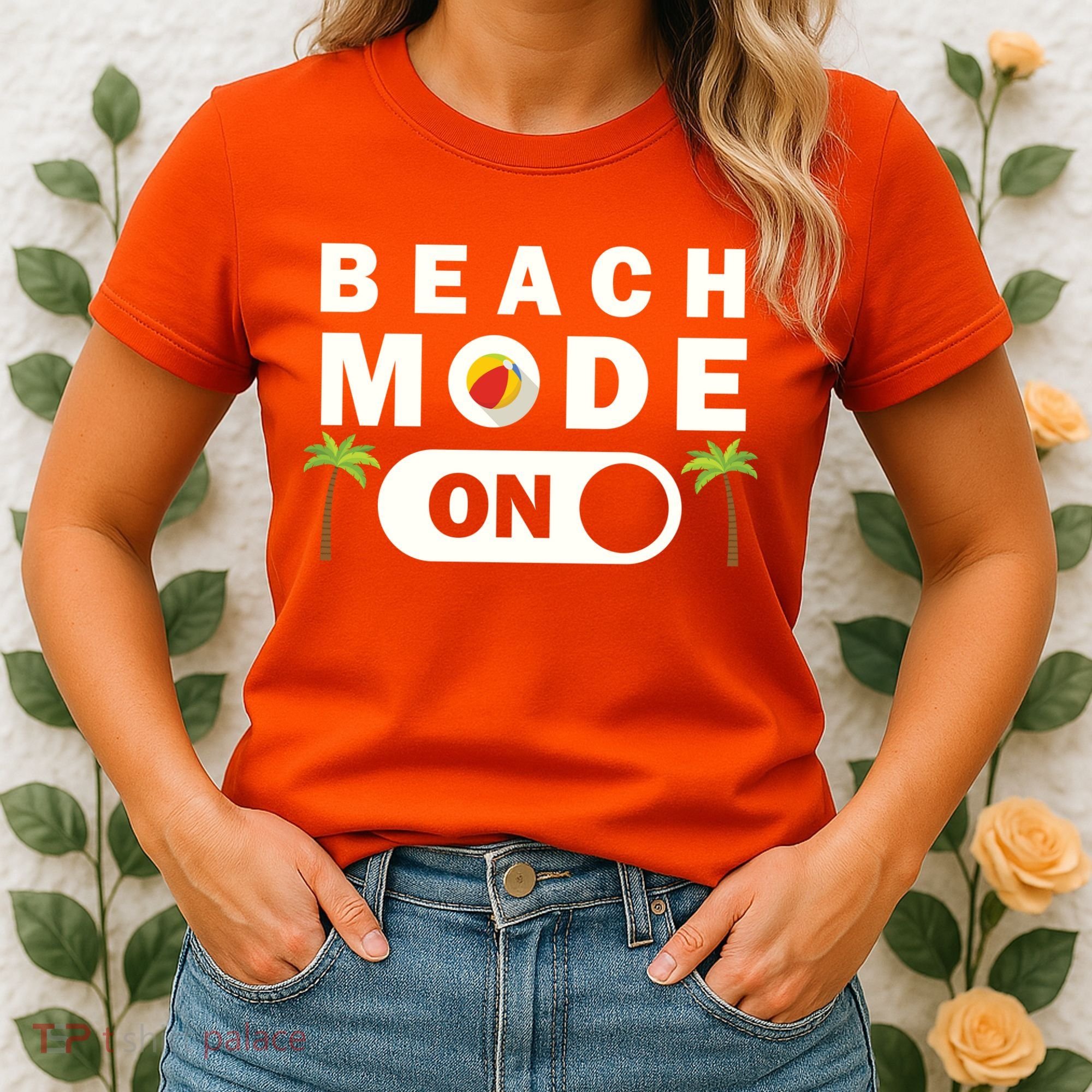 Beach Mode On Women's T-Shirt