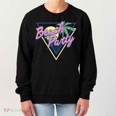 Beach Party Retro Wave Style Women's Sweatshirt
