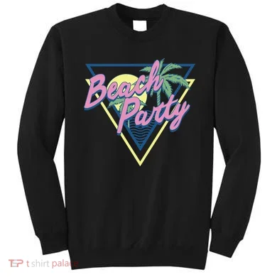 Beach Party Retro Wave Style Sweatshirt