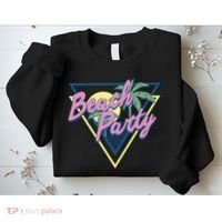 Beach Party Retro Wave Style Sweatshirt thumb 2