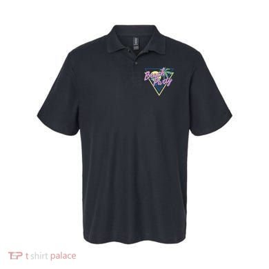 Beach Party Retro Wave Style Polo