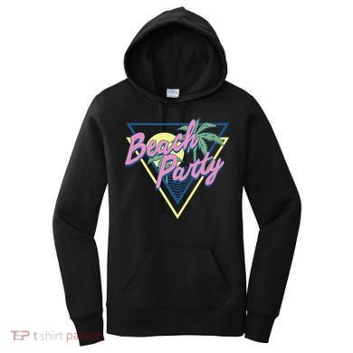 Beach Party Retro Wave Style Women's Hoodie