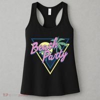 Beach Party Retro Wave Style Women's Tank Top thumb 3