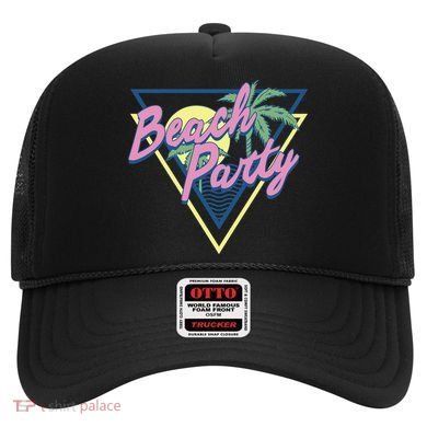 Beach Party Retro Wave Style Hat