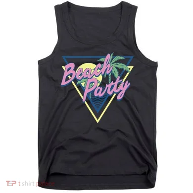 Beach Party Retro Wave Style Tank Top