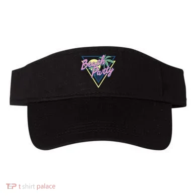 Beach Party Retro Wave Style Visor