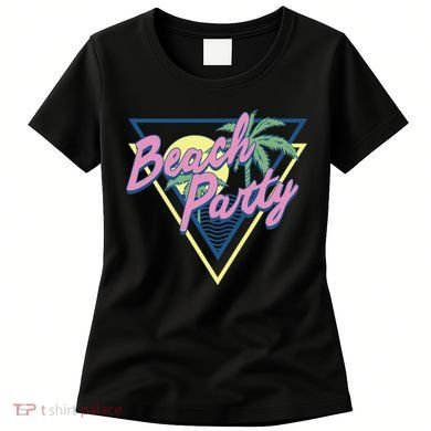 Beach Party Retro Wave Style Women's T-Shirt