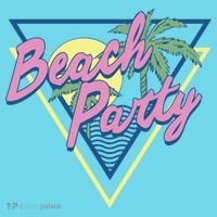 Beach Party Retro Wave Style Kids T-Shirt thumb 4