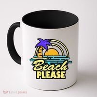Beach Please Coffee Mug thumb 0