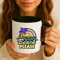 Beach Please Coffee Mug thumb 3