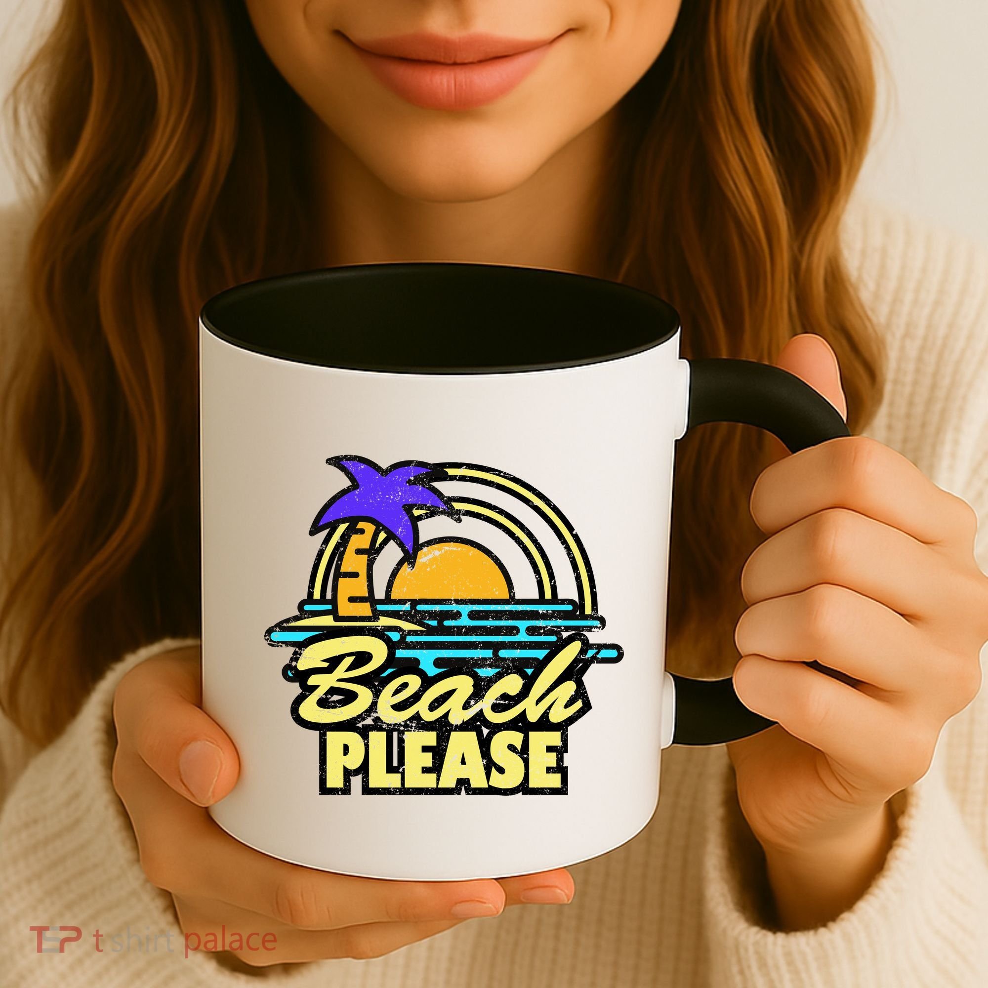 Beach Please Coffee Mug