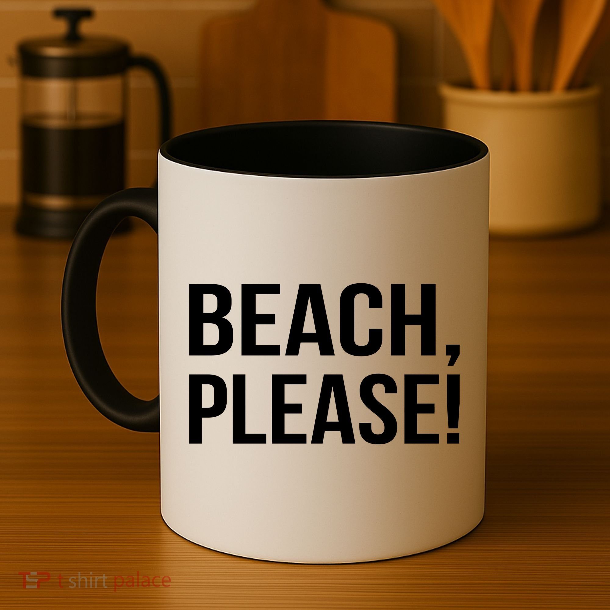 Beach Please! Coffee Mug