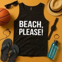 Beach Please! Tank Top thumb 4