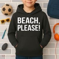 Beach Please! Kids Hoodie thumb 2