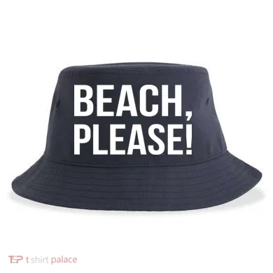 Beach Please Sustainable Bucket Hat