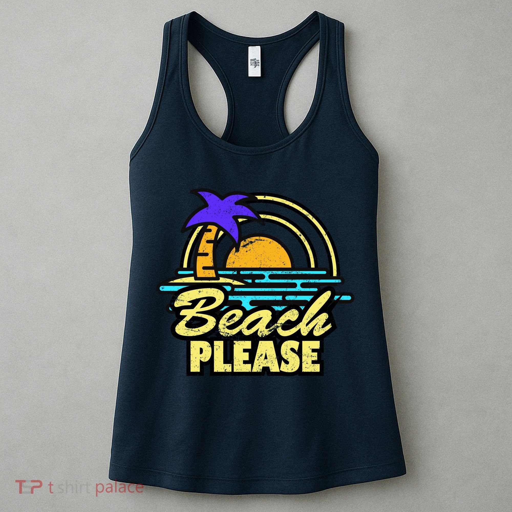 Beach Please Women's Tank Top