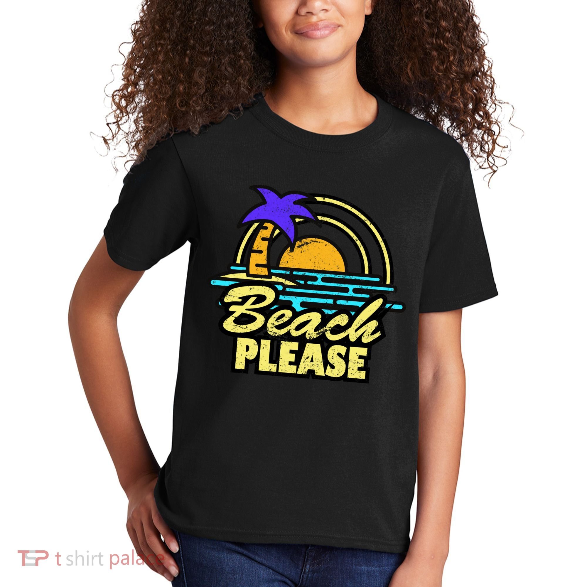 Beach Please Kids T-Shirt