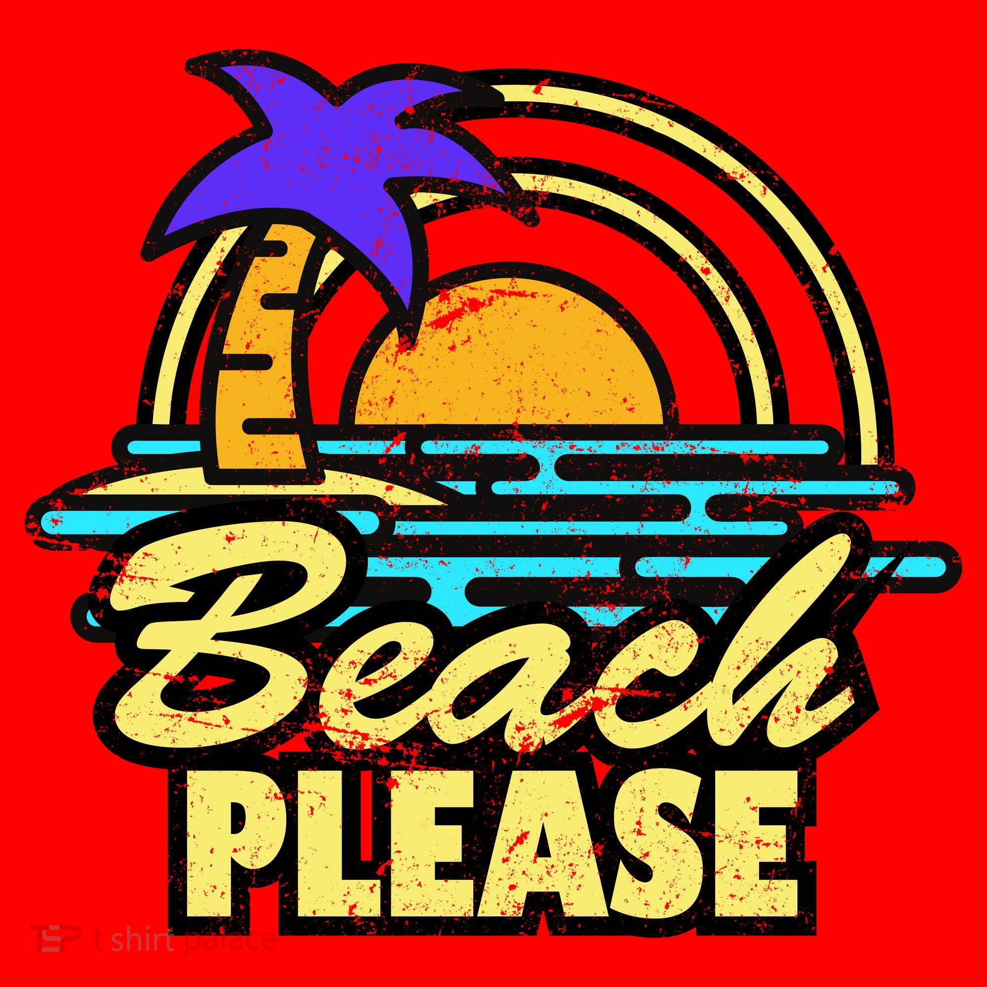 Beach Please Santa Hat