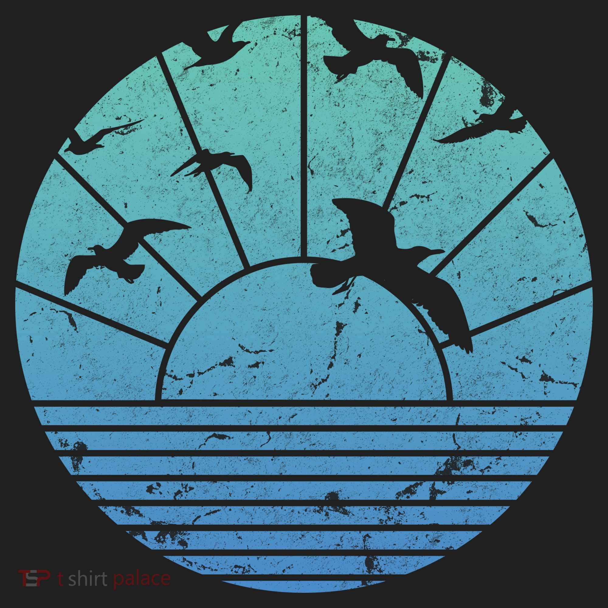 Beach Sunset Seagulls  Women's Sweatshirt