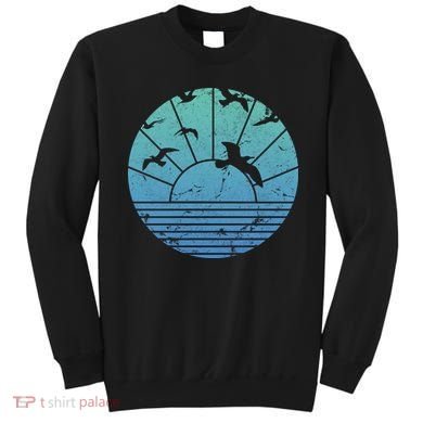 Beach Sunset Seagulls  Sweatshirt