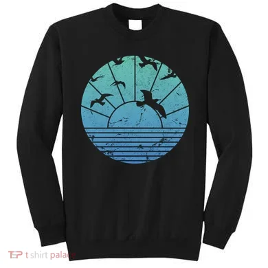Beach Sunset Seagulls  Sweatshirt