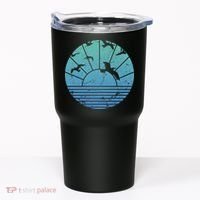 Beach Sunset Seagulls  Tumbler thumb 0