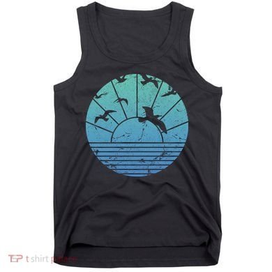 Beach Sunset Seagulls  Tank Top