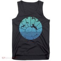 Beach Sunset Seagulls  Tank Top thumb 0