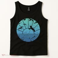 Beach Sunset Seagulls  Tank Top thumb 2