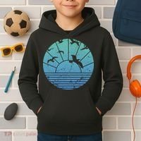 Beach Sunset Seagulls  Kids Hoodie thumb 2