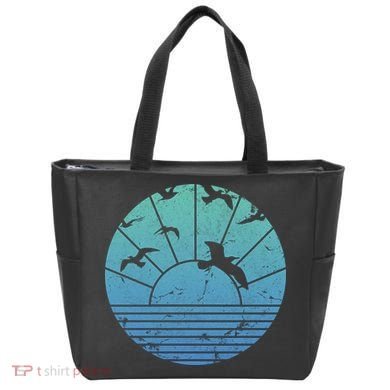 Beach Sunset Seagulls  Tote Bag