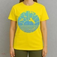 Beach Sunset Seagulls  T-Shirt thumb 4