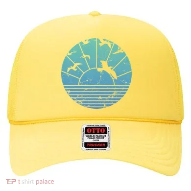 Beach Sunset Seagulls  Hat