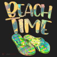 Beach Time Flip Flops Summer Fun Women's Sweatshirt thumb 2