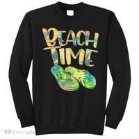 Beach Time Flip Flops Summer Fun Sweatshirt thumb 0