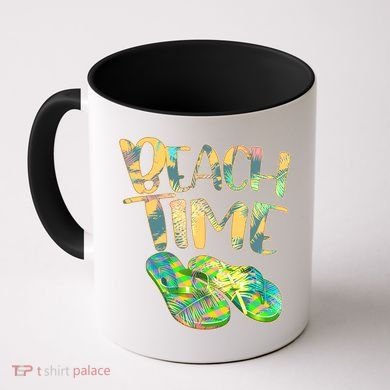 Beach Time Flip Flops Summer Fun Coffee Mug