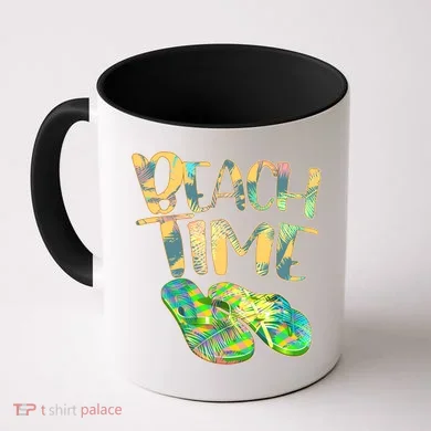 Beach Time Flip Flops Summer Fun Coffee Mug
